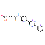 Pentanoic acid, 5-oxo-5-[[6-[6-(2-pyridinyl)-1,2,4,5-tetrazin-3-yl]-3-pyridinyl]amino]- 