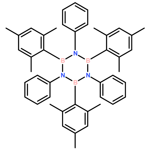 Borazine, 1,3,5-triphenyl-2,4,6-tris(2,4,6-trimethylphenyl)- 