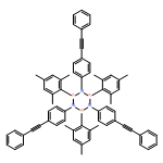 Borazine, 1,3,5-tris[4-(2-phenylethynyl)phenyl]-2,4,6-tris(2,4,6-trimethylphenyl)- 