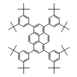 Pyrene, 1,3,6,8-tetrakis[3,5-bis(1,1-dimethylethyl)phenyl]- 