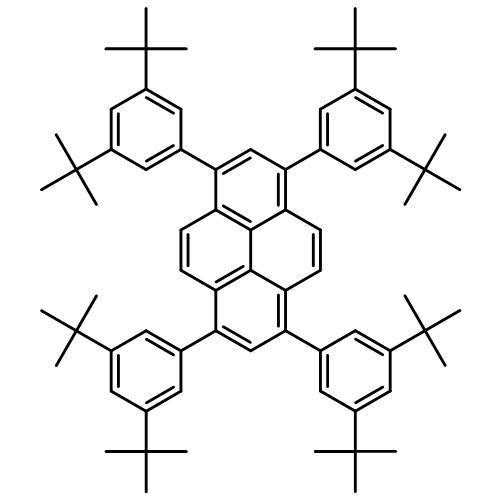 Pyrene, 1,3,6,8-tetrakis[3,5-bis(1,1-dimethylethyl)phenyl]- 