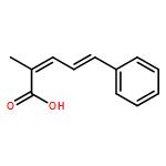 2,4-Pentadienoic acid, 2-methyl-5-phenyl-, (2E,4E)- 