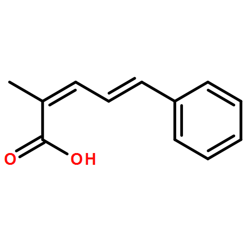 2,4-Pentadienoic acid, 2-methyl-5-phenyl-, (2E,4E)- 