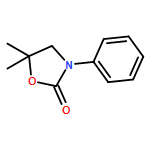 2-Oxazolidinone, 5,5-dimethyl-3-phenyl- 