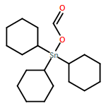 Formic acid, tricyclohexylstannyl ester 