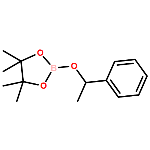 1,3,2-Dioxaborolane, 4,4,5,5-tetramethyl-2-(1-phenylethoxy)- 