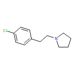 Pyrrolidine, 1-[2-(4-chlorophenyl)ethyl]- 