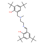 Phenol, 2-[[[2-[[[3,5-bis(1,1-dimethylethyl)-2-hydroxyphenyl]methylene]amino]ethyl]methylamino]methyl]-4,6-bis(1,1-dimethylethyl)- 