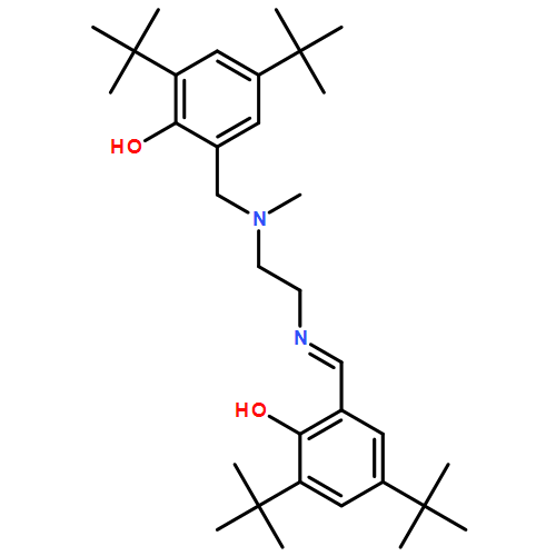 Phenol, 2-[[[2-[[[3,5-bis(1,1-dimethylethyl)-2-hydroxyphenyl]methylene]amino]ethyl]methylamino]methyl]-4,6-bis(1,1-dimethylethyl)- 