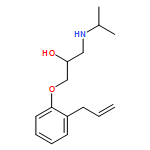 2-Propanol, 1-[(1-methylethyl)amino]-3-[2-(2-propen-1-yl)phenoxy]-, (2R)- 