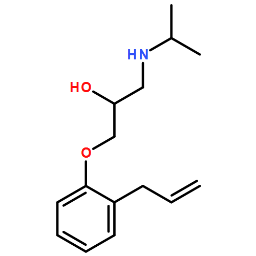 2-Propanol, 1-[(1-methylethyl)amino]-3-[2-(2-propen-1-yl)phenoxy]-, (2R)- 