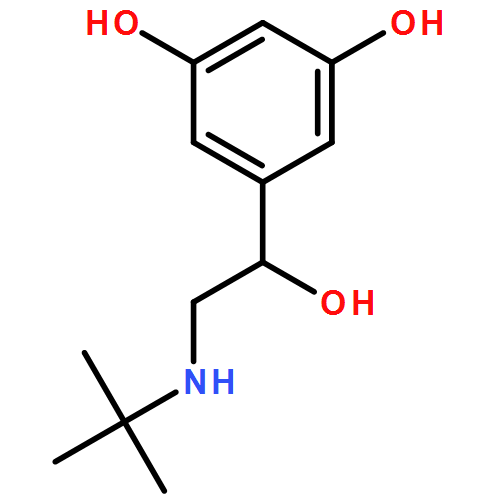 1,3-Benzenediol, 5-[(1R)-2-[(1,1-dimethylethyl)amino]-1-hydroxyethyl]- 