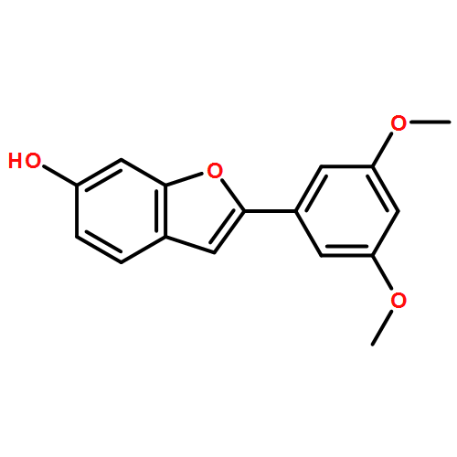 6-Benzofuranol, 2-(3,5-dimethoxyphenyl)- 