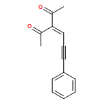 2,4-Pentanedione, 3-(3-phenyl-2-propyn-1-ylidene)- 