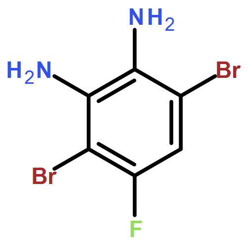 1,2-Benzenediamine, 3,6-dibromo-4-fluoro-