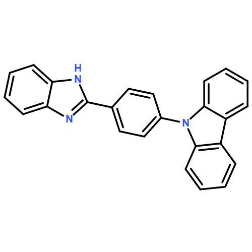 9H-Carbazole, 9-[4-(1H-benzimidazol-2-yl)phenyl]-