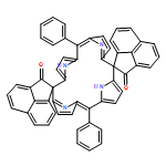 Dispiro[acenaphthylene-1(2H),5'(15'H)-[21H,23H]porphine-15',1''(2''H)-acenaphthylene]-2,2''-dione, 10',20'-diphenyl-, (1R,1''R,9'Z,19'Z)-rel-