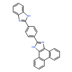 1H-Phenanthro[9,10-d]imidazole, 2-[4-(1H-benzimidazol-2-yl)phenyl]-