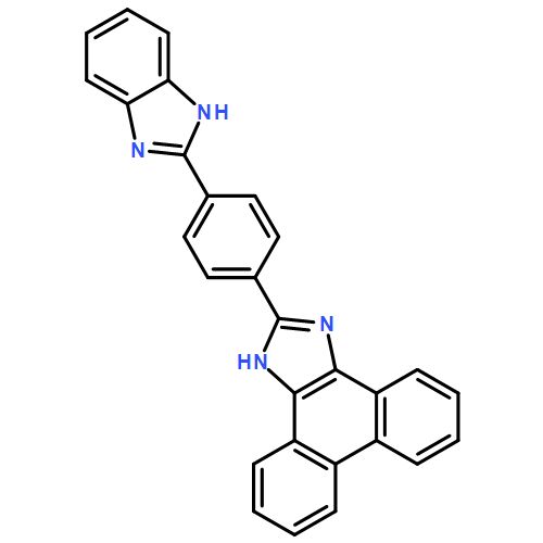 1H-Phenanthro[9,10-d]imidazole, 2-[4-(1H-benzimidazol-2-yl)phenyl]-