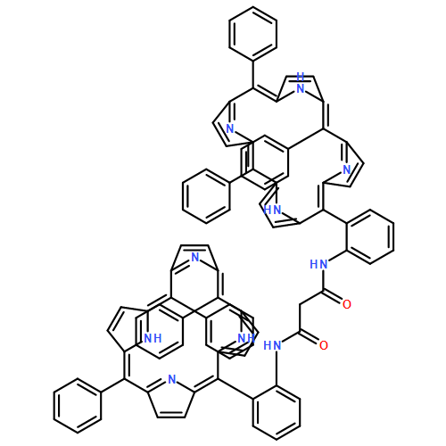 Propanediamide, N1,N3-bis[2-(10,15,20-triphenyl-21H,23H-porphin-5-yl)phenyl]-