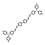 Benzenamine, 4,4'-([1,1'-biphenyl]-4,4'-diyldi-1,3-butadiene-4,1-diyl)bis[N,N-bis(4-methylphenyl)-
