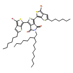 4H-Thieno[3,4-c]pyrrole-4,6(5H)-dione, 1,3-bis(4-bromo-2-hexylthieno[3,4-b]thien-6-yl)-5-(2-hexyldecyl)-
