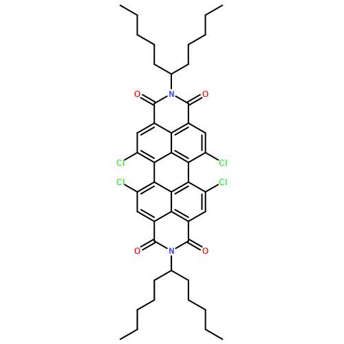 Anthra[2,1,9-def:6,5,10-d'e'f']diisoquinoline-1,3,8,10(2H,9H)-tetrone, 5,6,12,13-tetrachloro-2,9-bis(1-pentylhexyl)-
