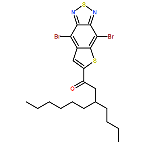 1-Nonanone, 3-butyl-1-(4,8-dibromothieno[2,3-f]-2,1,3-benzothiadiazol-6-yl)-