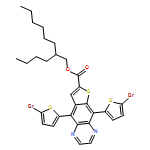 Thieno[2,3-g]quinoxaline-7-carboxylic acid, 5,9-bis(5-bromo-2-thienyl)-, 2-butyloctyl ester