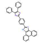1H-Phenanthro[9,10-d]imidazole, 2-[4-(4,5-diphenyl-1H-imidazol-2-yl)phenyl]-
