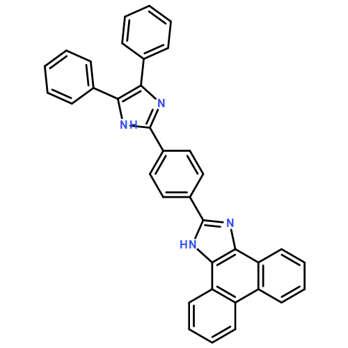 1H-Phenanthro[9,10-d]imidazole, 2-[4-(4,5-diphenyl-1H-imidazol-2-yl)phenyl]-