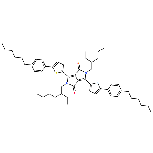 Pyrrolo[3,4-c]pyrrole-1,4-dione, 2,5-bis(2-ethylhexyl)-3,6-bis[5-(4-hexylphenyl)-2-thienyl]-2,5-dihydro-