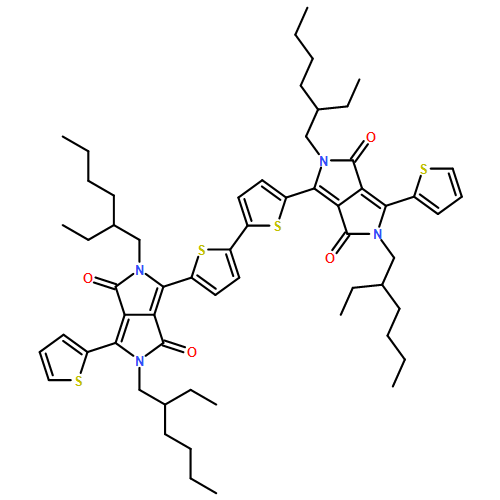 Pyrrolo[3,4-c]pyrrole-1,4-dione, 3,3'-[2,2'-bithiophene]-5,5'-diylbis[2,5-bis(2-ethylhexyl)-2,5-dihydro-6-(2-thienyl)-