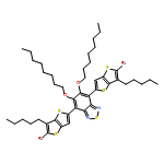 2,1,3-Benzothiadiazole, 4,7-bis(5-bromo-6-pentylthieno[3,2-b]thien-2-yl)-5,6-bis(octyloxy)-
