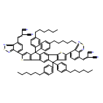 Propanedinitrile, 2,2'-[[4,4,9,9-tetrakis(4-hexylphenyl)-4,9-dihydro-s-indaceno[1,2-b:5,6-b']dithiophene-2,7-diyl]bis(2,1,3-benzothiadiazole-7,4-diylmethylidyne)]bis- 