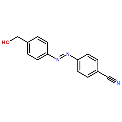 Benzonitrile, 4-[(1E)-2-[4-(hydroxymethyl)phenyl]diazenyl]-