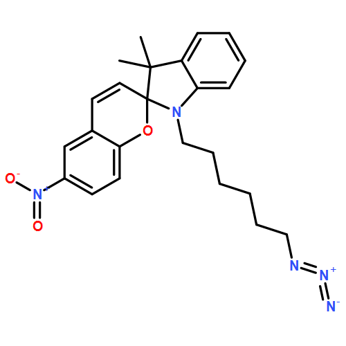 Spiro[2H-1-benzopyran-2,2'-[2H]indole], 1'-(6-azidohexyl)-1',3'-dihydro-3',3'-dimethyl-6-nitro-