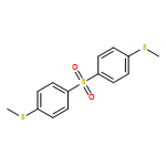 Benzene, 1,1'-sulfonylbis[4-(methylthio)-