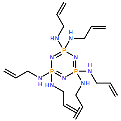 2λ5,4λ5,6λ5-1,3,5,2,4,6-Triazatriphosphorine-2,2,4,4,6,6-hexamine, N2,N4,N6,N'2,N'4,N'6-hexa-2-propen-1-yl-