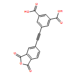 1,3-Benzenedicarboxylic acid, 5-[2-(1,3-dihydro-1,3-dioxo-5-isobenzofuranyl)ethynyl]-