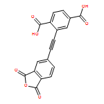 1,4-Benzenedicarboxylic acid, 2-[2-(1,3-dihydro-1,3-dioxo-5-isobenzofuranyl)ethynyl]-