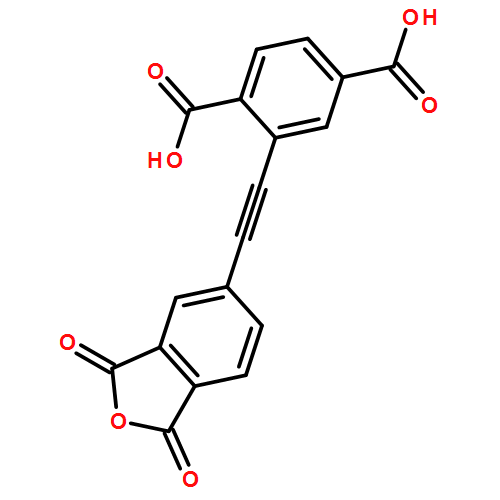1,4-Benzenedicarboxylic acid, 2-[2-(1,3-dihydro-1,3-dioxo-5-isobenzofuranyl)ethynyl]-