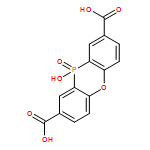 10H-Phenoxaphosphine-2,8-dicarboxylic acid, 10-hydroxy-, 10-oxide