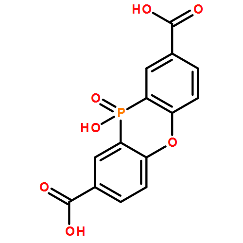 10H-Phenoxaphosphine-2,8-dicarboxylic acid, 10-hydroxy-, 10-oxide