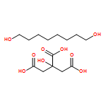 1,2,3-Propanetricarboxylic acid, 2-hydroxy-, polymer with 1,8-octanediol
