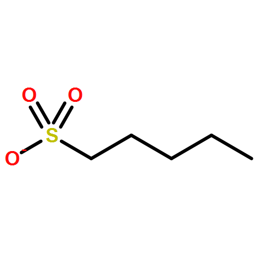 1-Pentanesulfonic acid, ion(1-)
