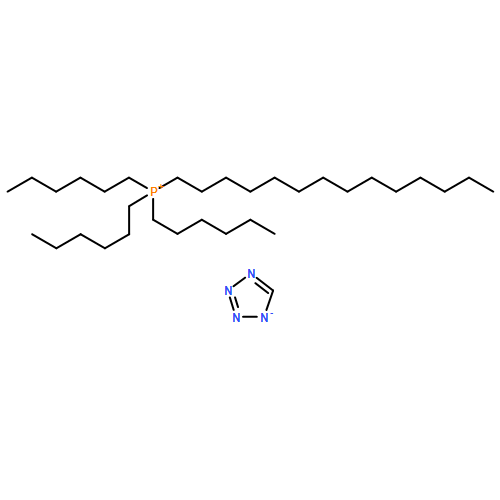 Phosphonium, trihexyltetradecyl-, salt with 2H-tetrazole (1:1)