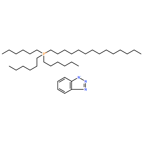 Phosphonium, trihexyltetradecyl-, salt with 1H-benzotriazole (1:1)