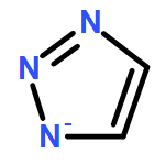 1H-1,2,3-Triazole, ion(1-)