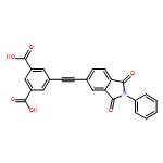 1,3-Benzenedicarboxylic acid, 5-[2-(2,3-dihydro-1,3-dioxo-2-phenyl-1H-isoindol-5-yl)ethynyl]-